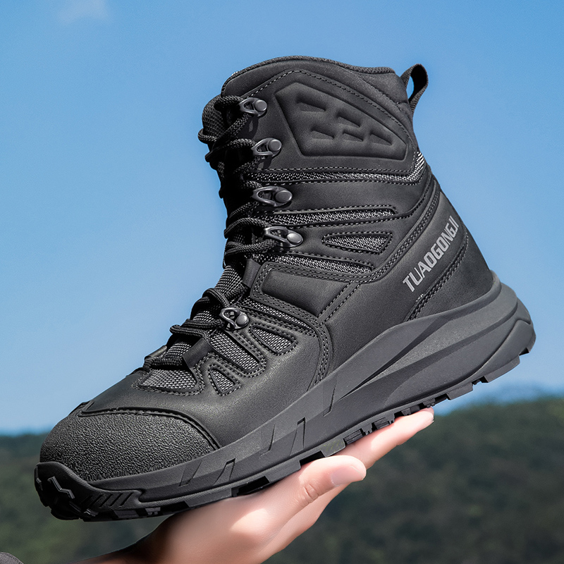Men's Military Tactical Boots  - Men'S Shoes Zipper ulasan dan harga