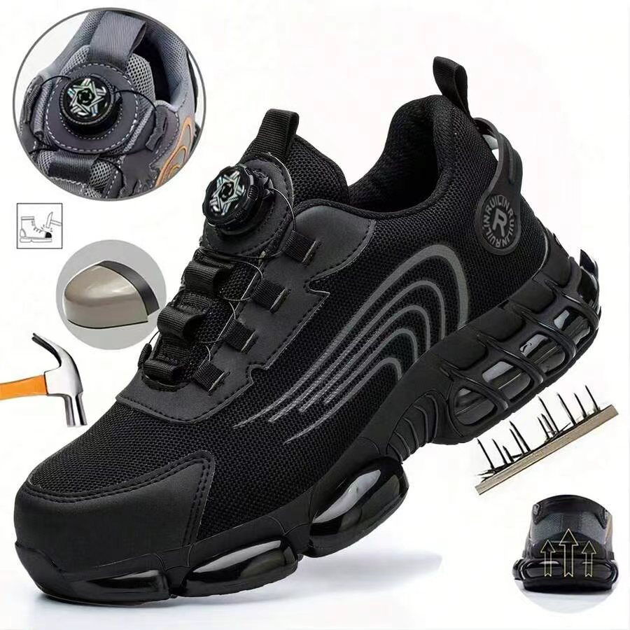 All Seasons Steel Toe Work Foo - Men'S Shoes With Toes ulasan dan harga