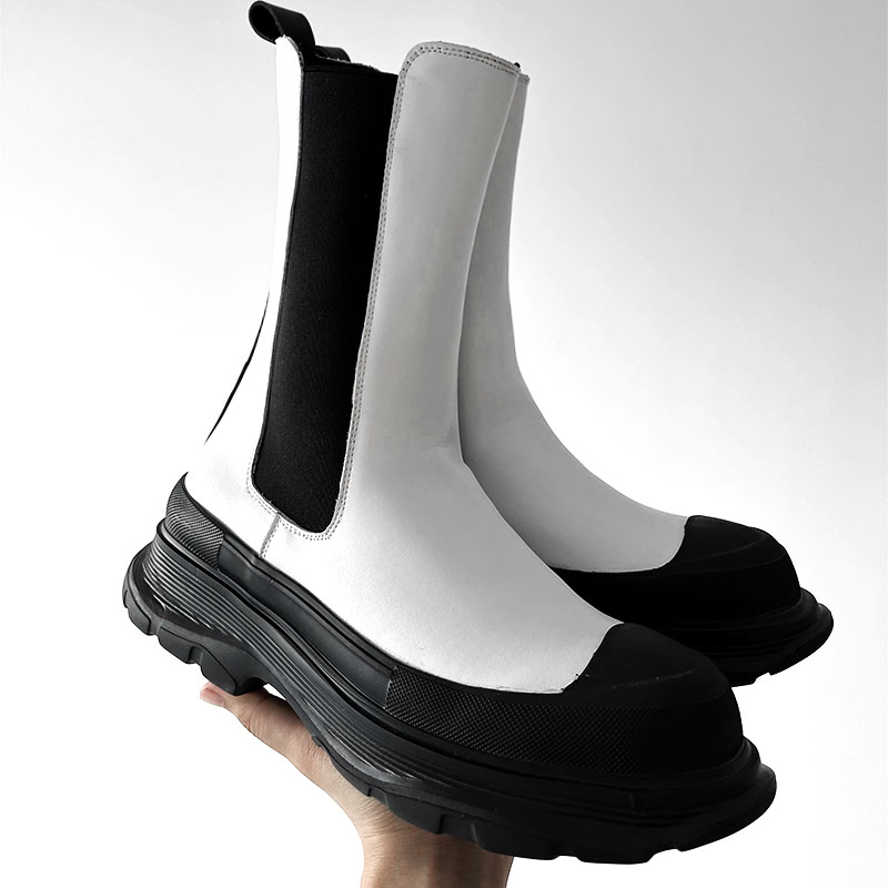 mens fashion stage nightclub p - Men'S Shoes Black And White ulasan dan harga