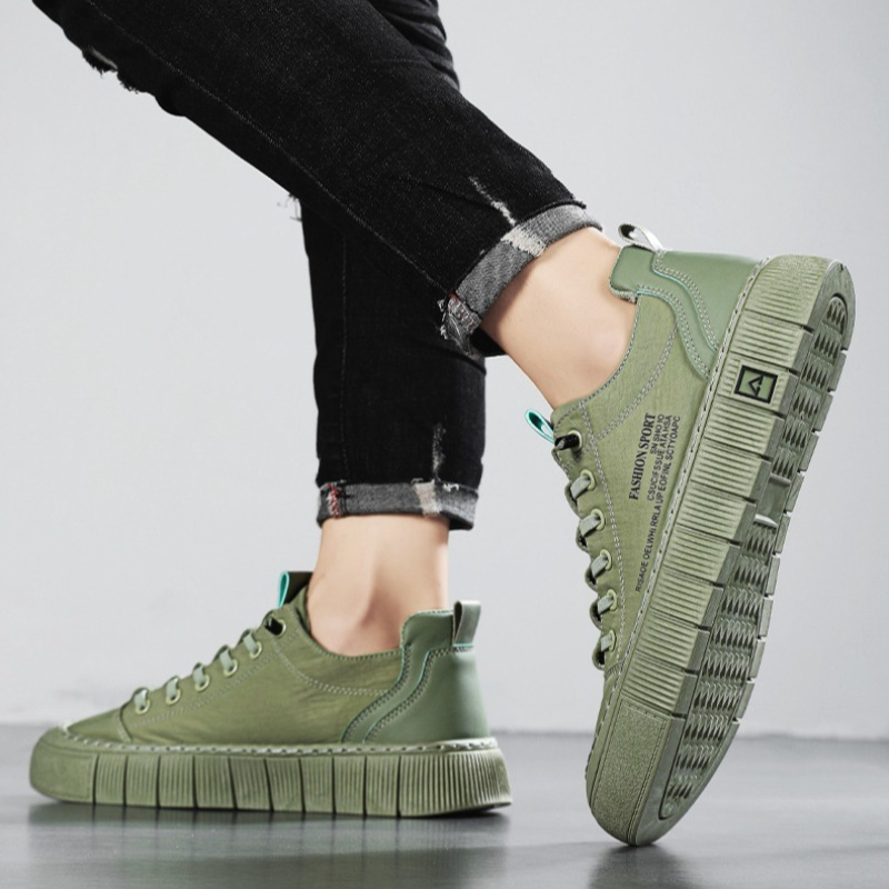Men's Chunky Sole Low Top Canv - Men'S Shoes Casual Sneakers ulasan dan harga