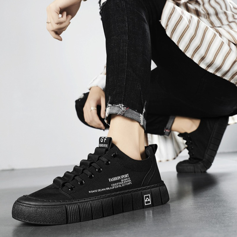 Men's Chunky Sole Low Top Canv - Men'S Shoes Casual Sneakers ulasan dan harga