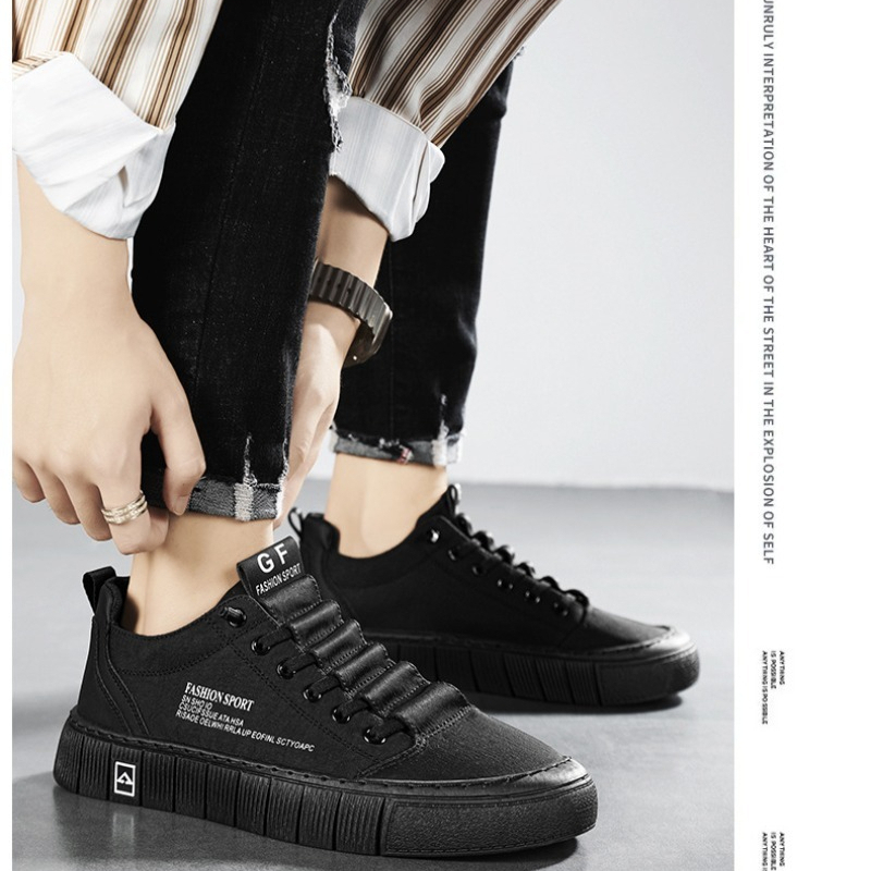 Men's Chunky Sole Low Top Canv - Men'S Shoes Casual Sneakers ulasan dan harga