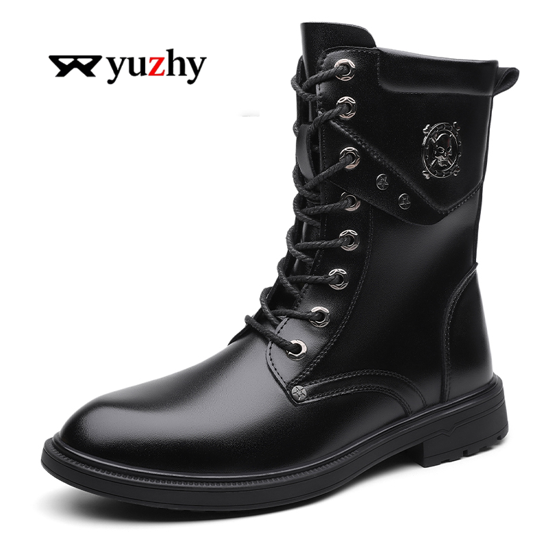 Unisex High-Top Chunky Sole Pl - Men'S Shoes Black And White ulasan dan harga