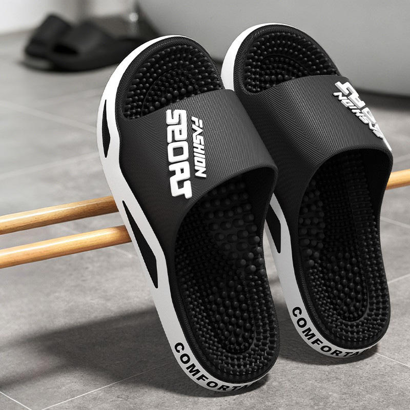 New Men Slippers Massage Slipp - Men Shoes Everyday ulasan dan harga
