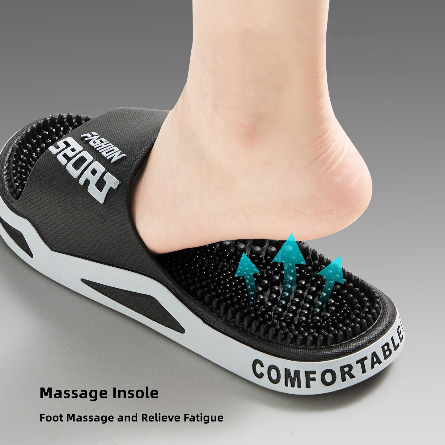 New Men Slippers Massage Slipp - Men Shoes Everyday ulasan dan harga