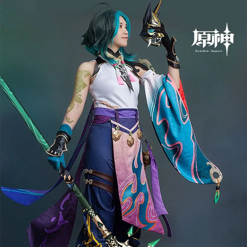 Genshin Impact Xiao Cosplay Co - Men Shoes China ulasan dan harga