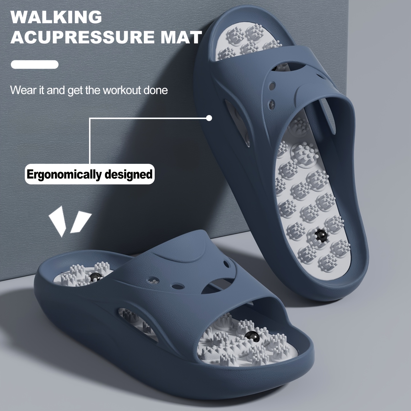 Women Men EVA Massage Slippers - Men'S Shoes To Women'S ulasan dan harga