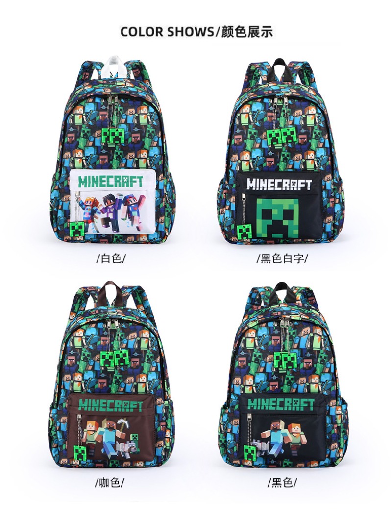 In Stock Minecraft Backpack Gr - Men Shoes China ulasan dan harga