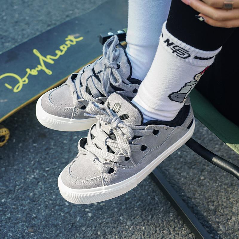 Ollieskate bread shoes dark gr - Men Shoes China ulasan dan harga