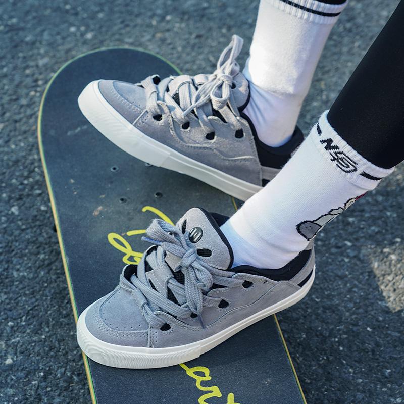 Ollieskate bread shoes dark gr - Men Shoes China ulasan dan harga
