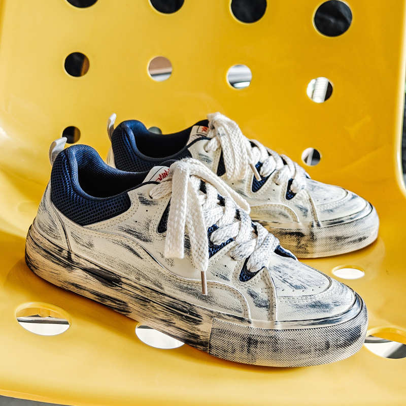 Key Height PU Leather White Me - Men Shoes Runners ulasan dan harga