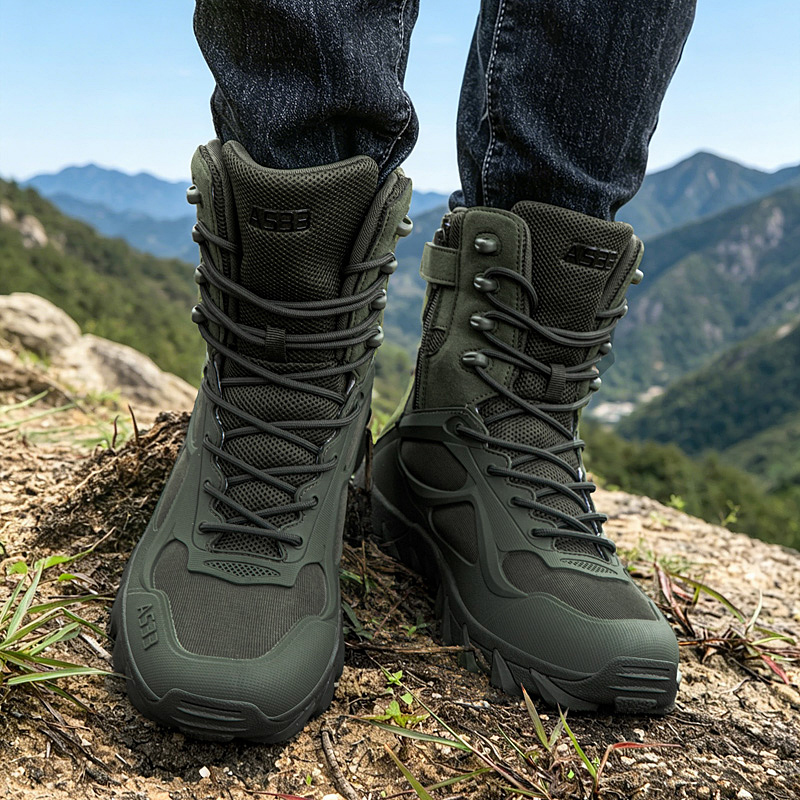 Men Tactical Boot Casual Ultra - Men'S Shoes Zipper ulasan dan harga