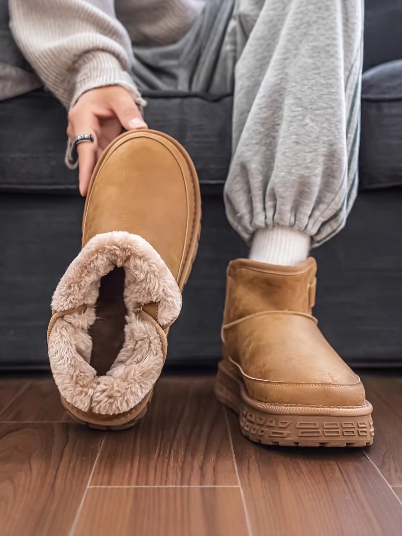 Northeast China Winter Thicken - Men Shoes China ulasan dan harga
