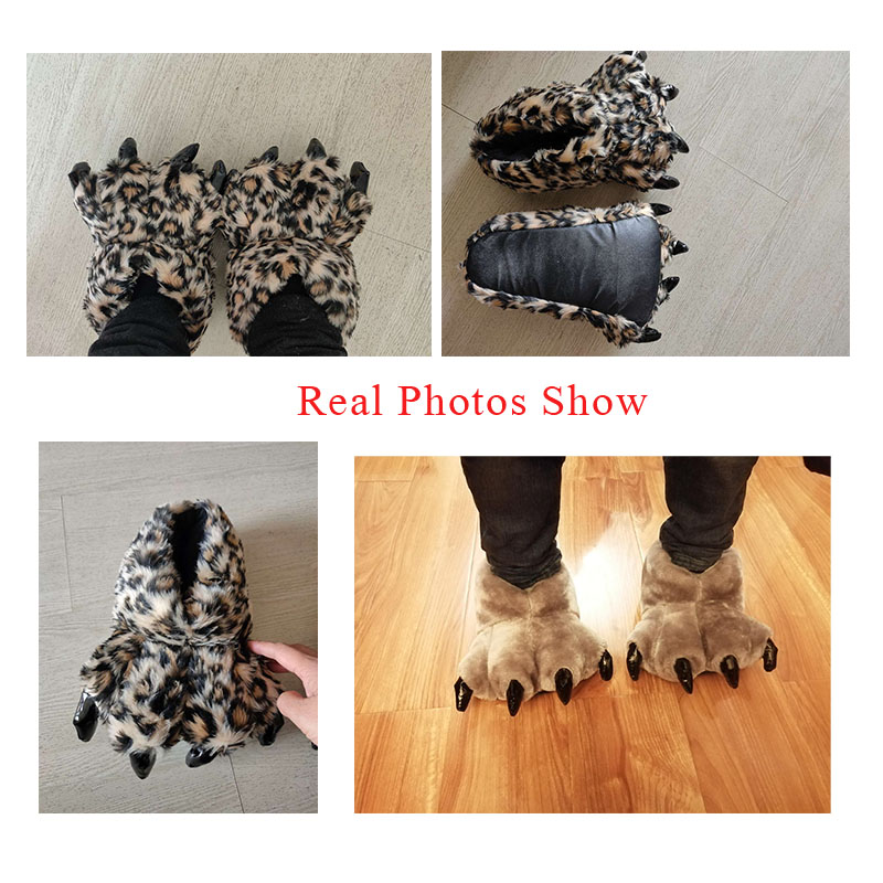 Size 35-43 Black Animal Paw Sh - Men'S Shoes To Women'S ulasan dan harga
