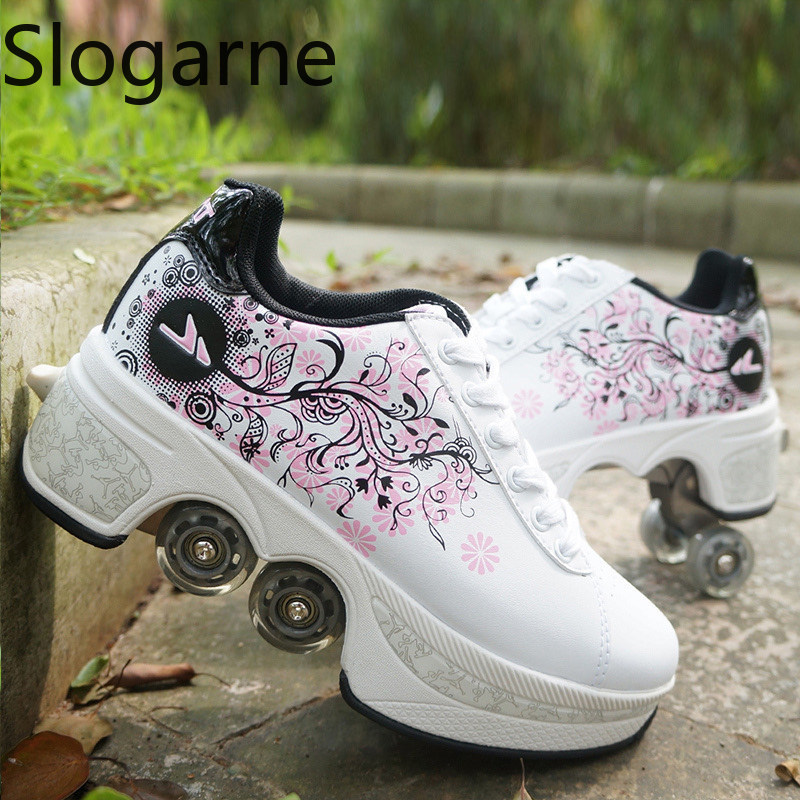 Women 4 Wheels Deformation Rol - Men'S Shoes To Women'S ulasan dan harga
