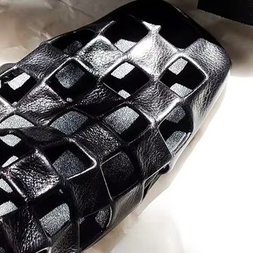 Women Black Caged Flat Sandals - Men'S Shoes With Toes ulasan dan harga