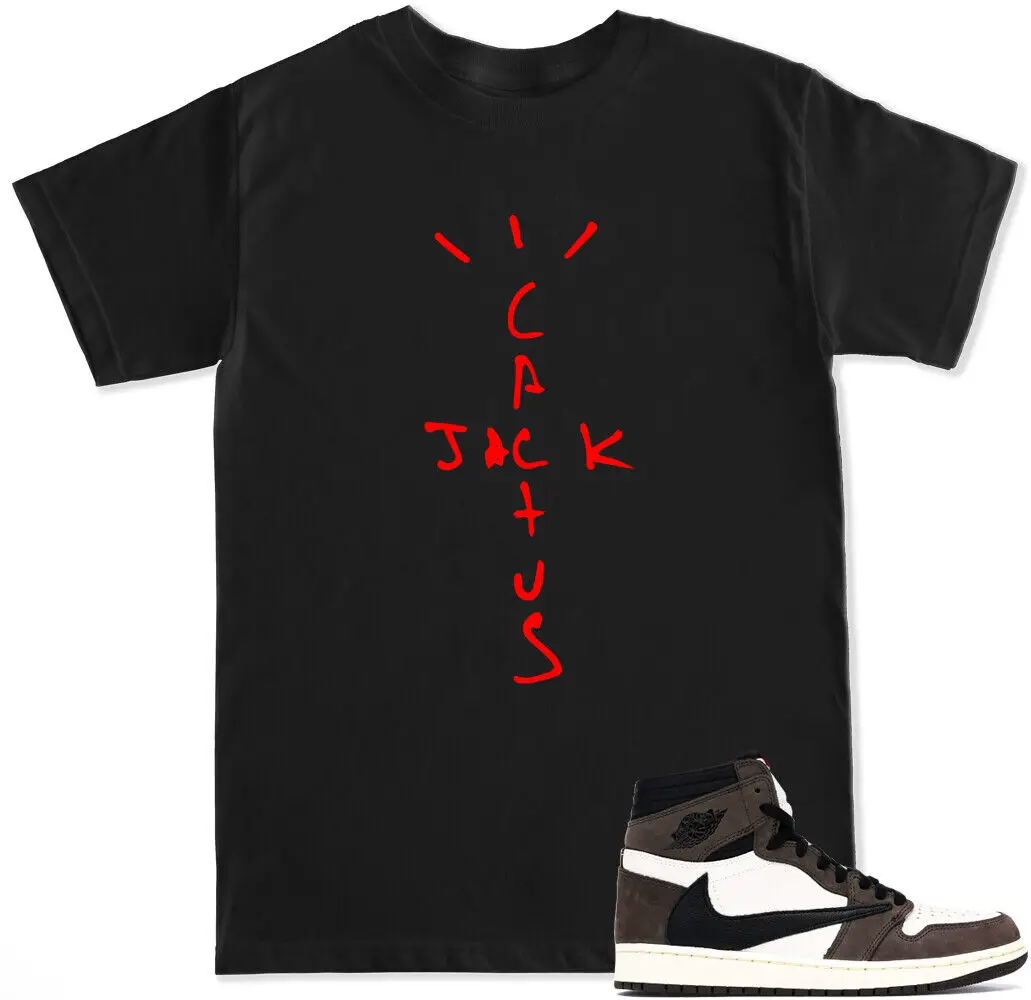 Cactus Jack Retro 1 T Shirt to - Men Shoes China ulasan dan harga