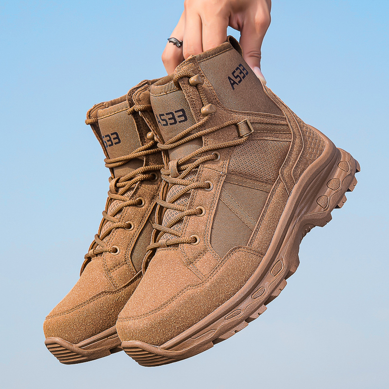 Men's Military Tactical Boots  - Men'S Shoes Zipper ulasan dan harga