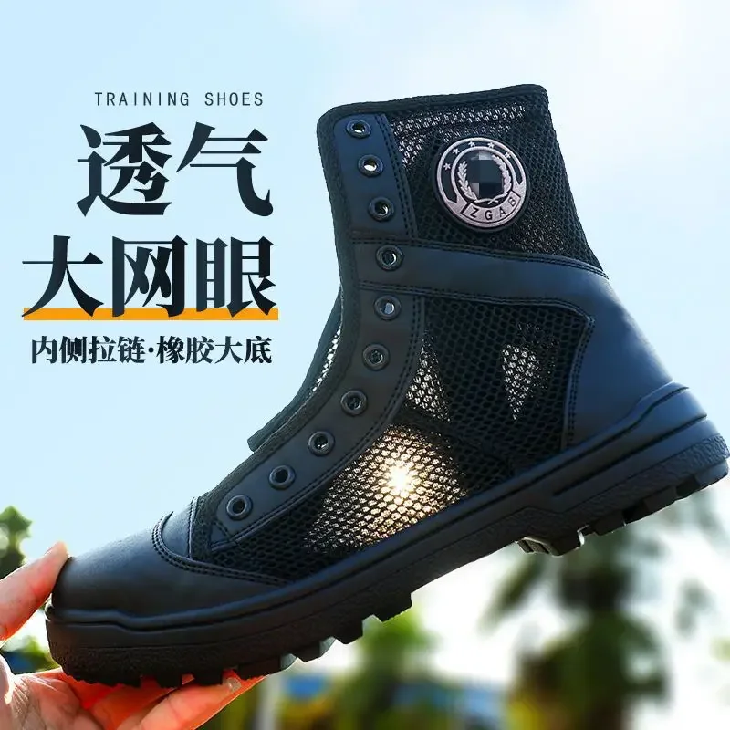 Summer Mesh Breathable Trainin - Men'S Shoes Zipper ulasan dan harga