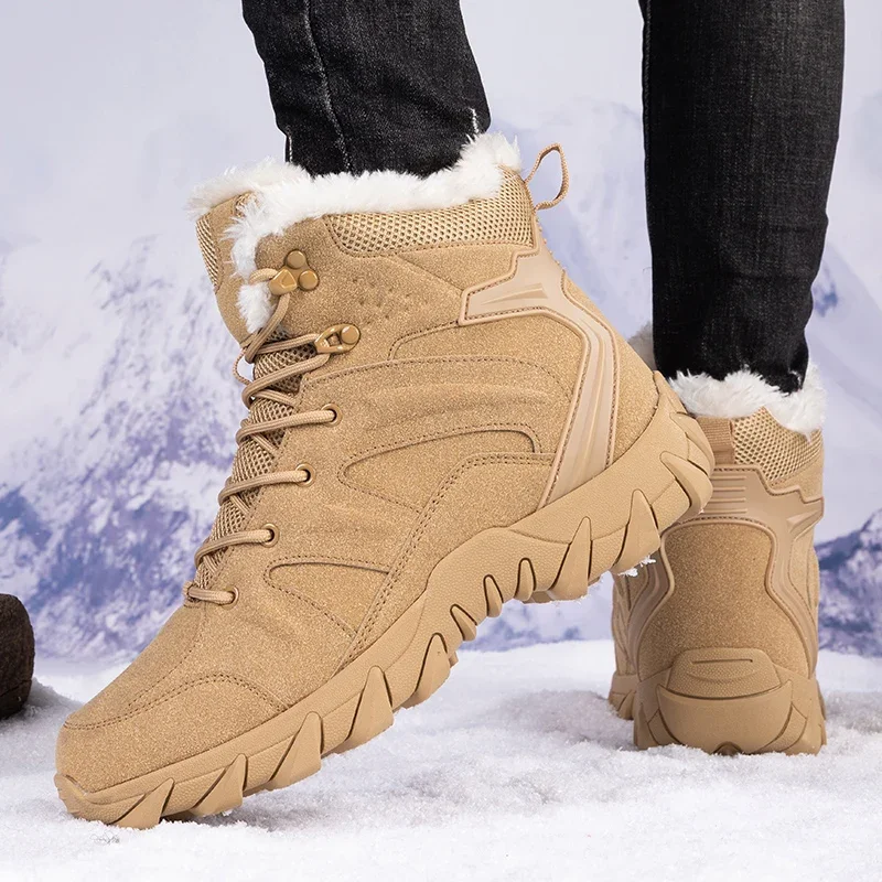 Men Winter Tactical Boots Lace - Men'S Shoes Zipper ulasan dan harga