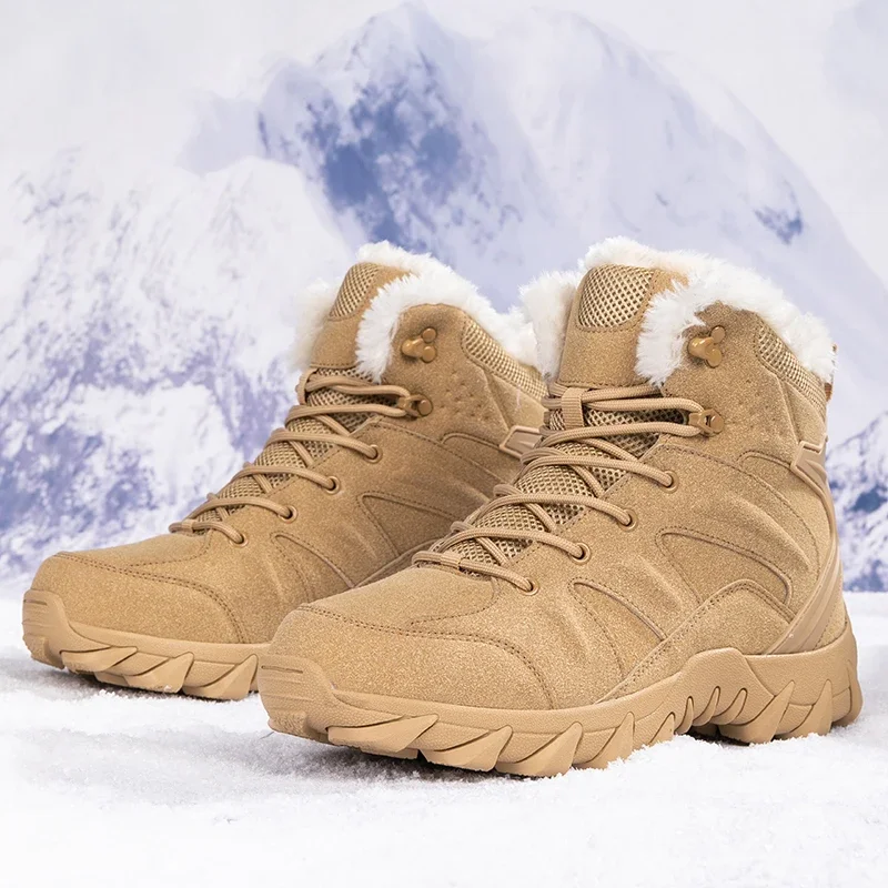 Men Winter Tactical Boots Lace - Men'S Shoes Zipper ulasan dan harga