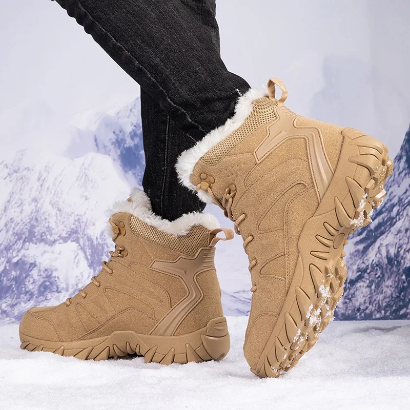 Men Winter Tactical Boots Lace - Men'S Shoes Zipper ulasan dan harga