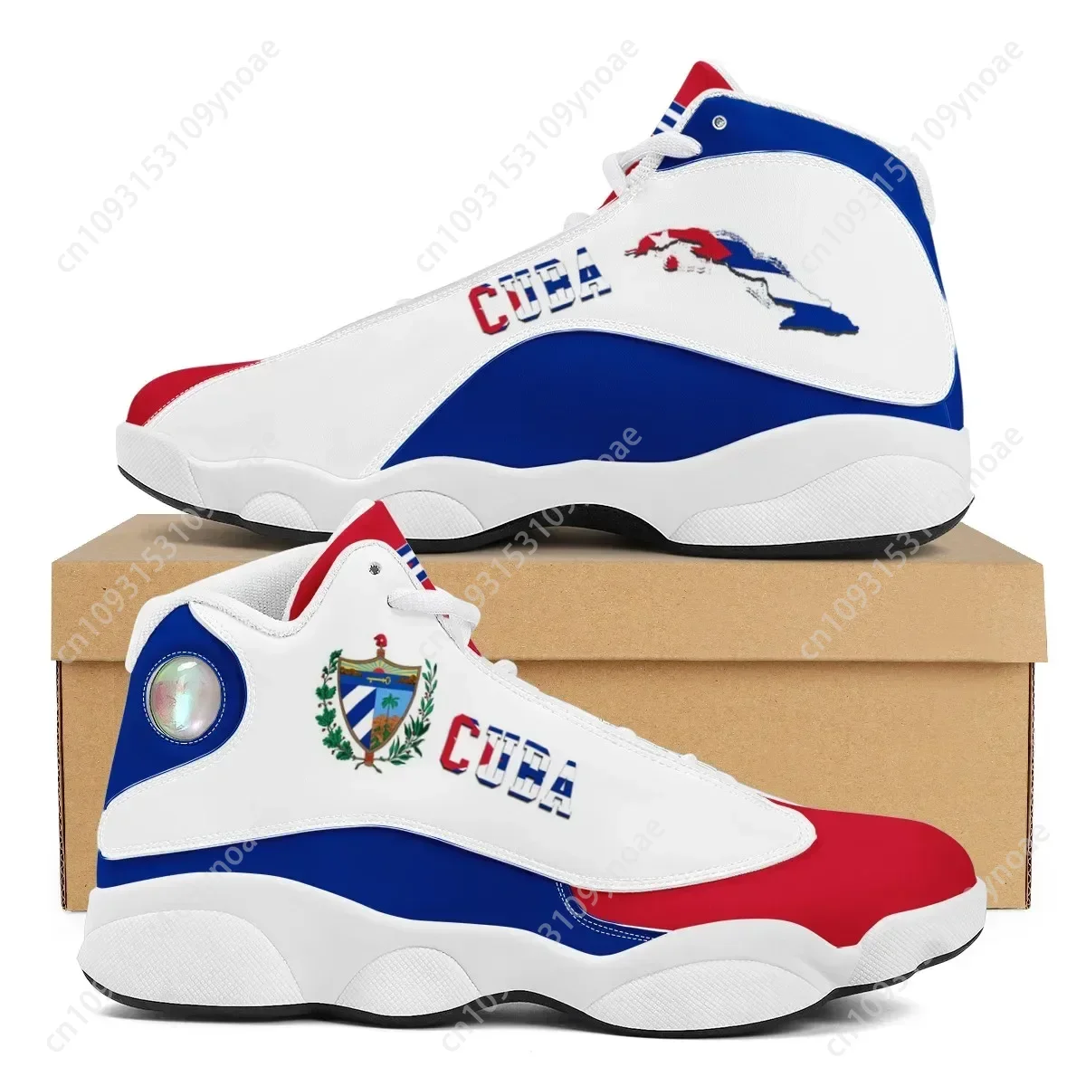 CUBA Flag Print Cool Men Baske - Men Shoes Runners ulasan dan harga