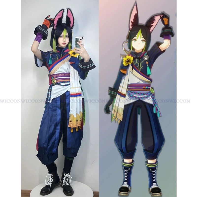 Game Impact Tighnari Cosplay C - Men Shoes China ulasan dan harga
