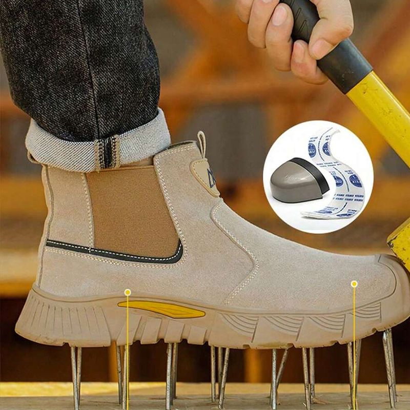 Wear Resistant Durable Steel T - Men'S Shoes With Toes ulasan dan harga