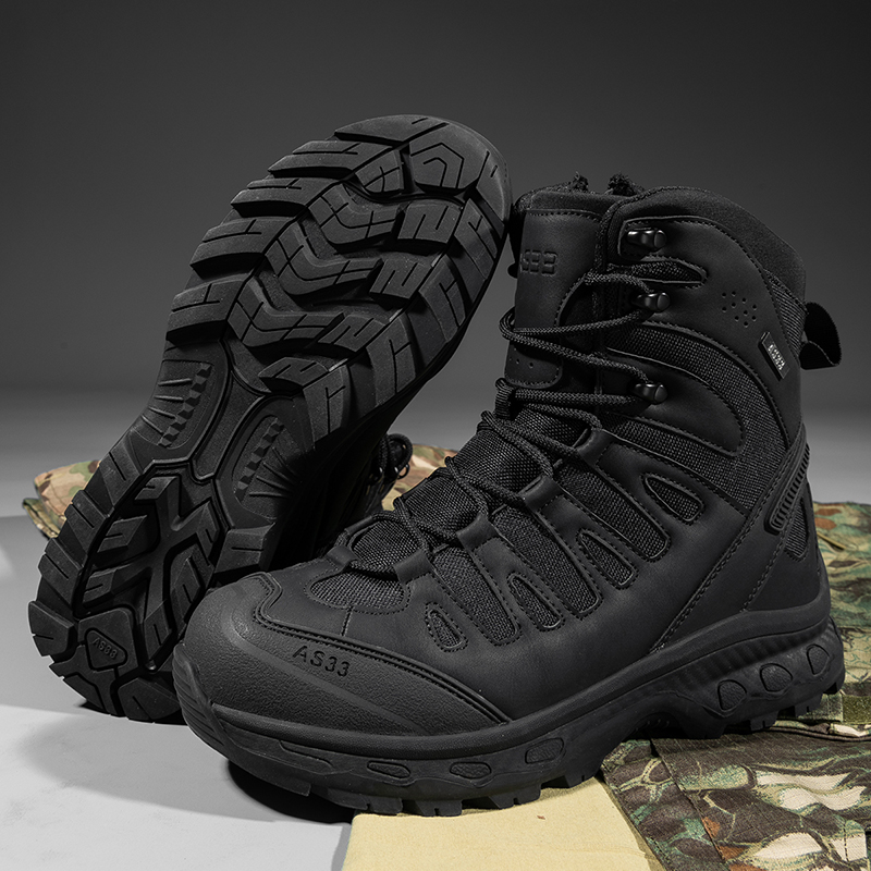 New Men Tactical Boots Militar - Men'S Shoes Zipper ulasan dan harga