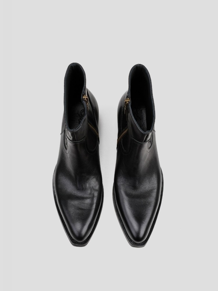 New Mens Zipper Cowskin Ankle  - Men'S Shoes Zipper ulasan dan harga