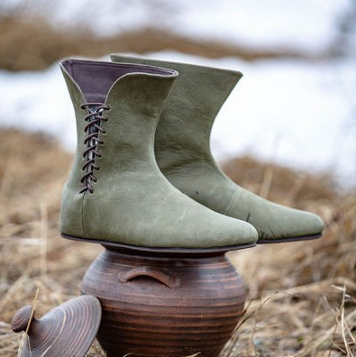 Men's Medieval Leather Shoe Mi - Men Shoes China ulasan dan harga