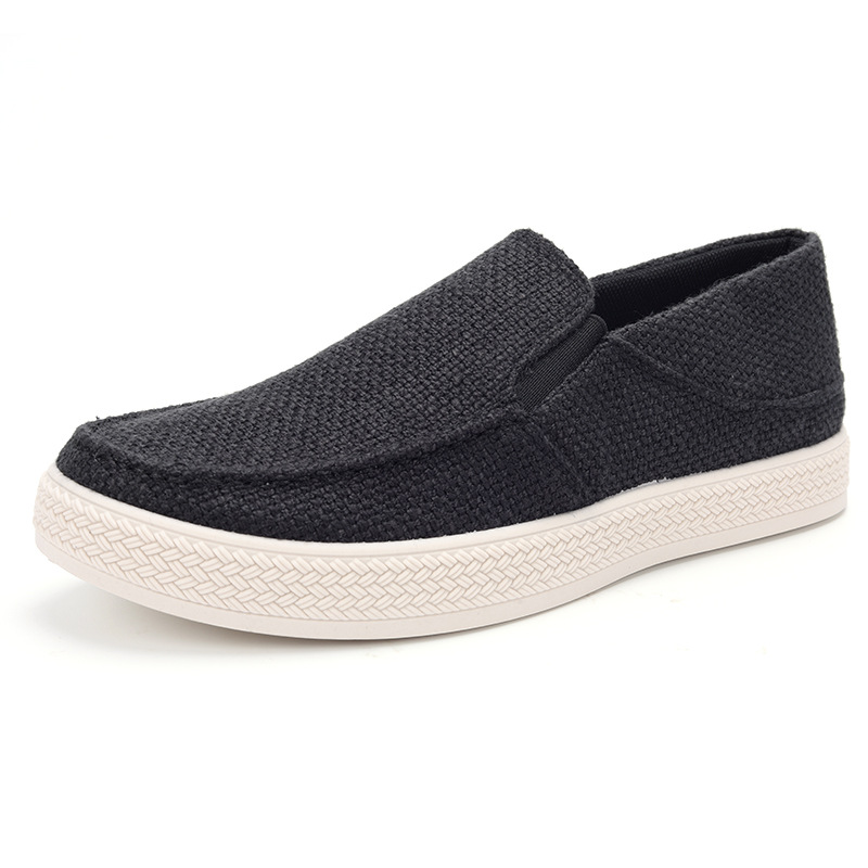 Men Linen Slip On Loafers Brea - Men Shoes Everyday ulasan dan harga