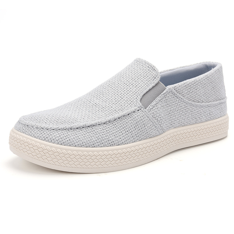 Men Linen Slip On Loafers Brea - Men Shoes Everyday ulasan dan harga