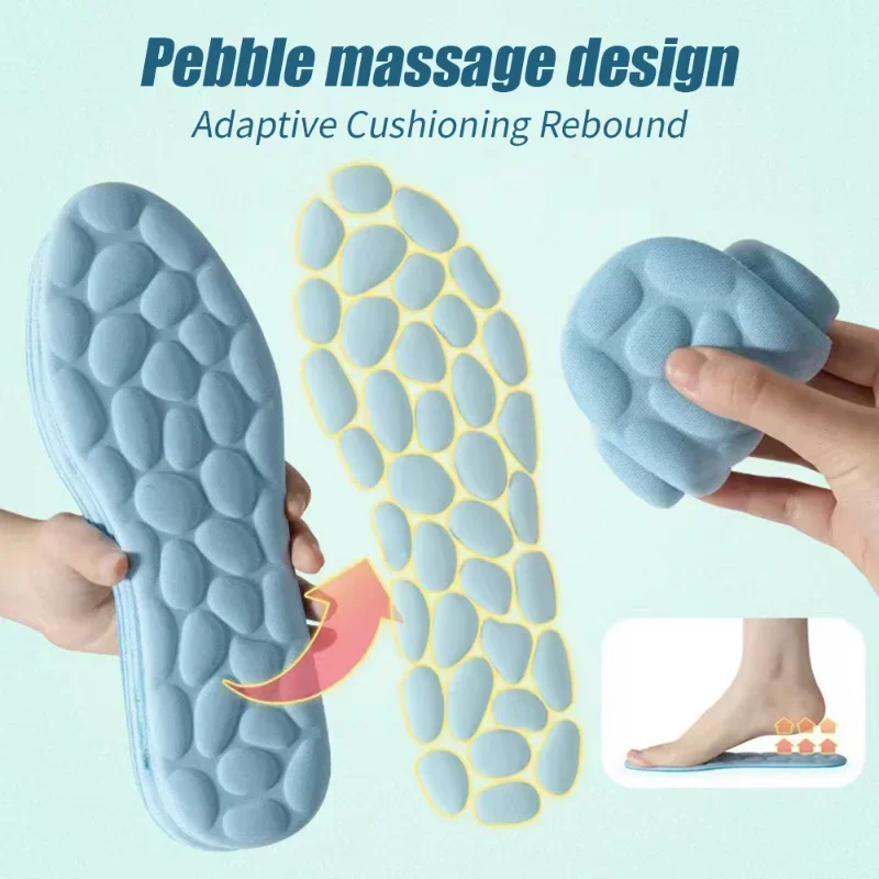 2/4pcs Soft Massage Memory Foa - Men Shoes Runners ulasan dan harga