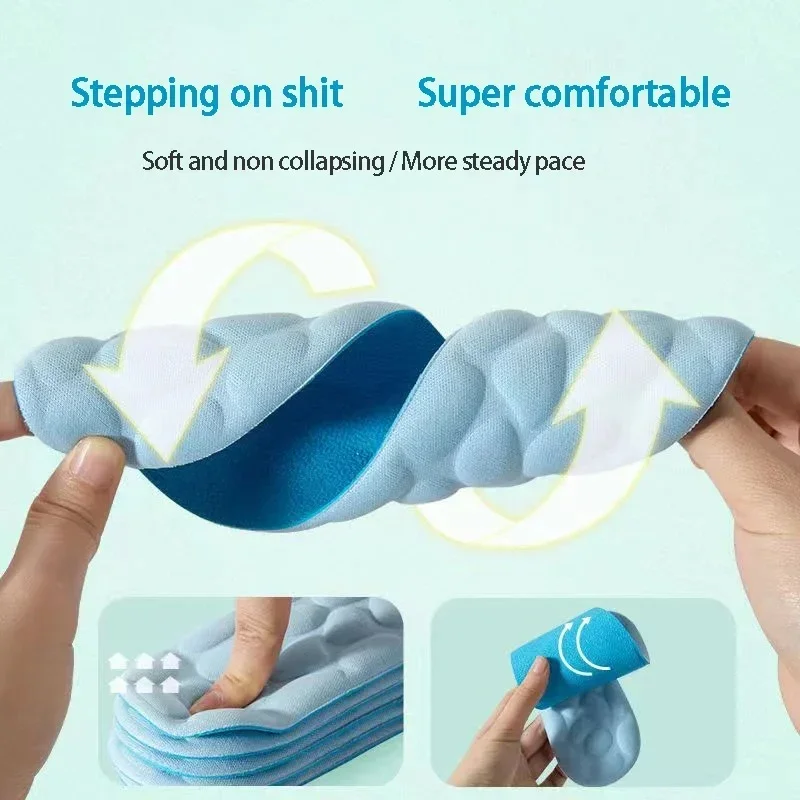 2/4pcs Soft Massage Memory Foa - Men Shoes Runners ulasan dan harga