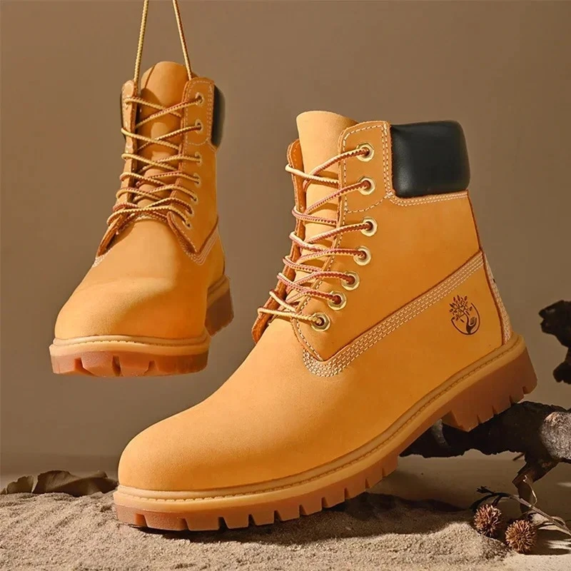 Boots Men High Top Boots High  - Men Shoes Everyday ulasan dan harga