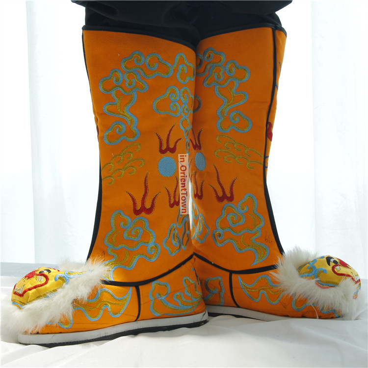Chinese Operas Tiger Head Boot - Men Shoes China ulasan dan harga
