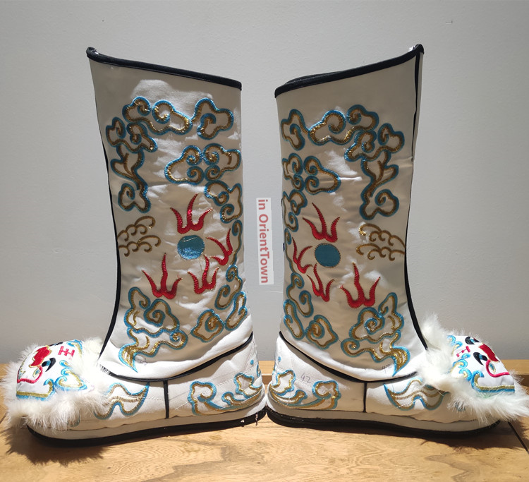 Chinese Operas Tiger Head Boot - Men Shoes China ulasan dan harga