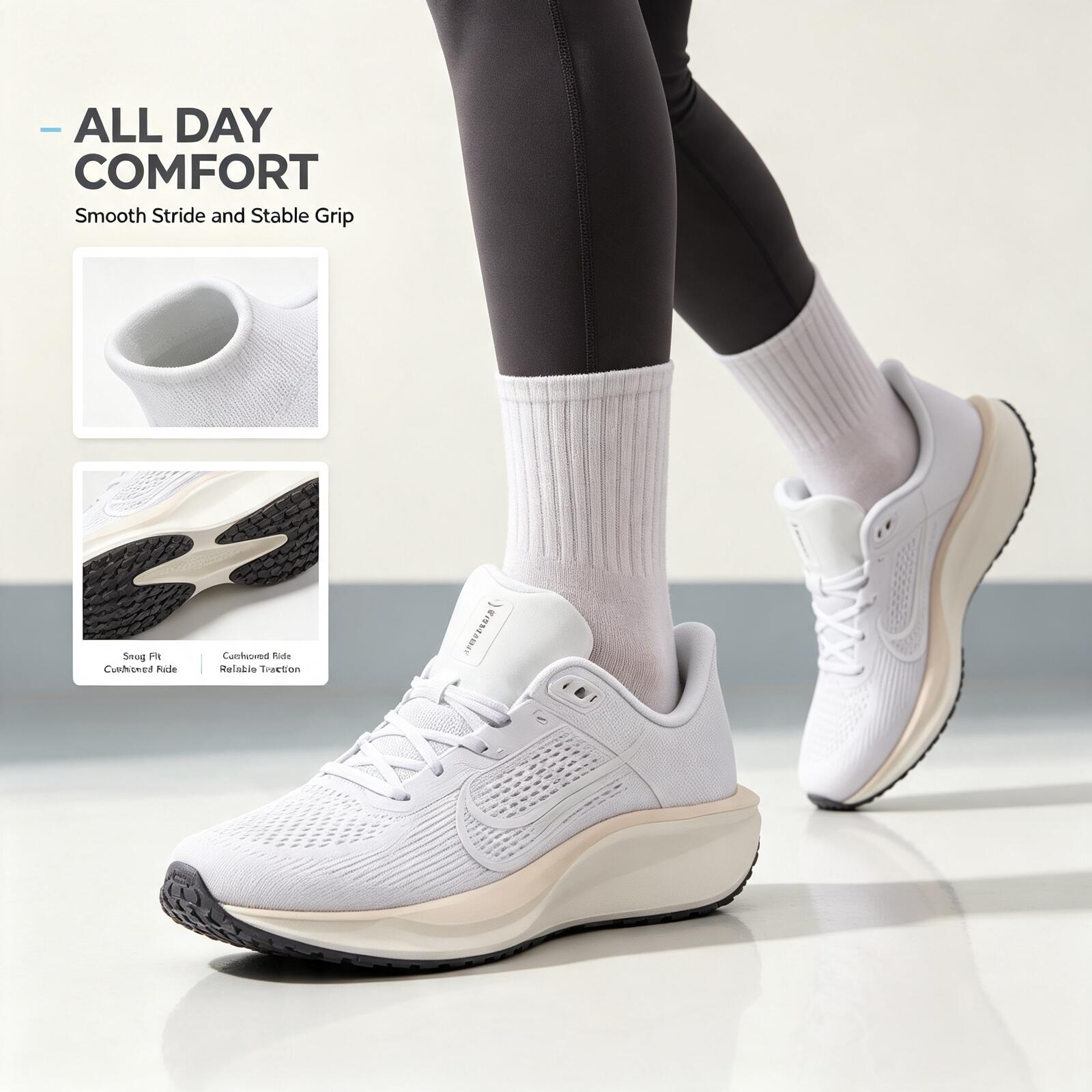 Nike Limited Edition White Run - Men'S Shoes Limited Edition ulasan dan harga